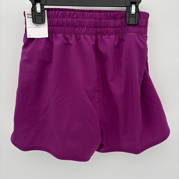 NWT Nike Girls Purple Dri-FIT One High-Waisted Woven Loose Fit Training … - Picture 6 of 8